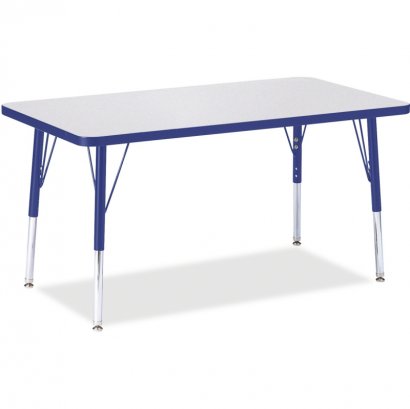 Berries Elem. Ht. Gray Top Rectangular Table 6478JCE003