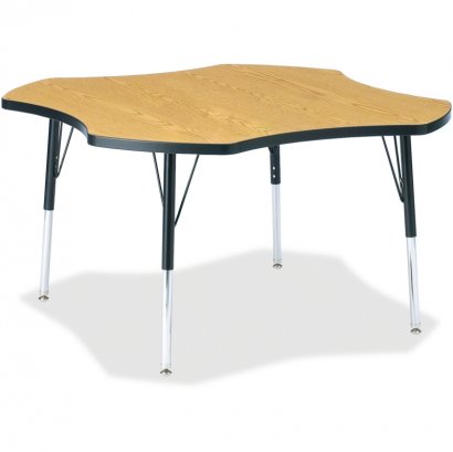 Berries Elementary Black Edge Four-leaf Table 6453JCE210