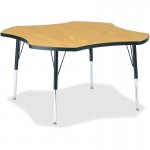 Berries Elementary Black Edge Four-leaf Table 6453JCE210