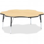 Berries Elementary Black Edge Six-leaf Table 6458JCE011