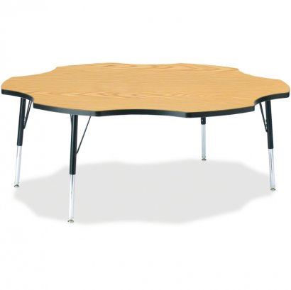 Berries Elementary Black Edge Six-leaf Table 6458JCE210