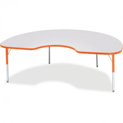 Berries Elementary Height Color Edge Kidney Table 6423JCE114