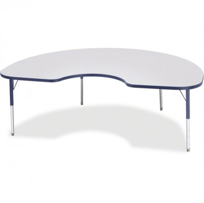 Berries Elementary Height Color Edge Kidney Table 6423JCE112