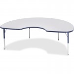 Berries Elementary Height Color Edge Kidney Table 6423JCE112