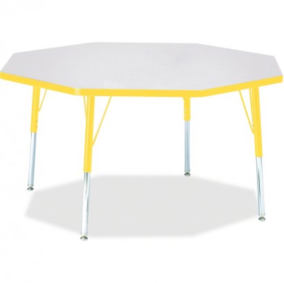 Berries Elementary Height Color Edge Octagon Table 6428JCE007