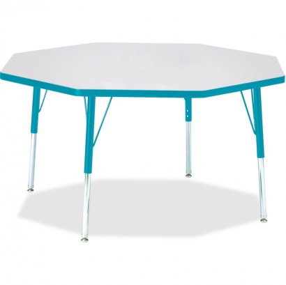 Berries Elementary Height Color Edge Octagon Table 6428JCE005