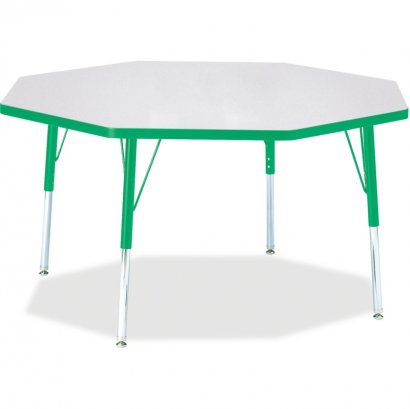 Berries Elementary Height Color Edge Octagon Table 6428JCE119
