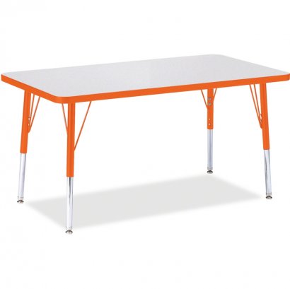 Berries Elementary Height Color Edge Rectangle Table 6478JCE114