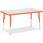 Berries Elementary Height Color Edge Rectangle Table 6478JCE114