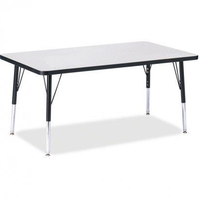 Berries Elementary Height Color Edge Rectangle Table 6473JCE180