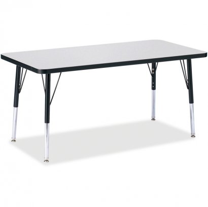 Berries Elementary Height Color Edge Rectangle Table 6403JCE180