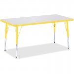 Berries Elementary Height Color Edge Rectangle Table 6403JCE007