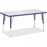 Berries Elementary Height Color Edge Rectangle Table 6403JCE003