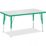 Berries Elementary Height Color Edge Rectangle Table 6478JCE119