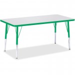 Berries Elementary Height Color Edge Rectangle Table 6403JCE119