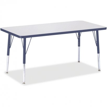 Berries Elementary Height Color Edge Rectangle Table 6403JCE112