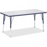 Berries Elementary Height Color Edge Rectangle Table 6403JCE112