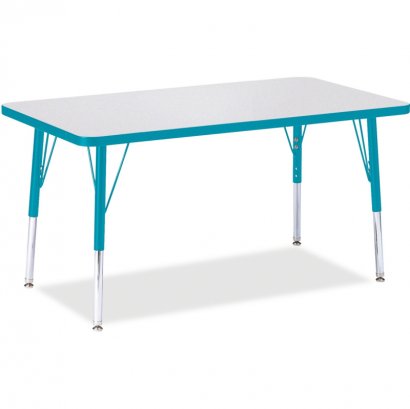 Berries Elementary Height Color Edge Rectangle Table 6478JCE005