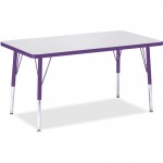 Berries Elementary Height Color Edge Rectangle Table 6478JCE004