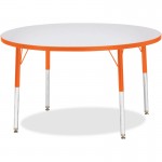 Berries Elementary Height Color Edge Round Table 6468JCE114