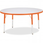 Berries Elementary Height Color Edge Round Table 6433JCE114