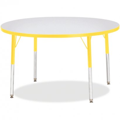 Berries Elementary Height Color Edge Round Table 6468JCE007