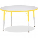 Berries Elementary Height Color Edge Round Table 6468JCE007