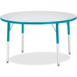 Berries Elementary Height Color Edge Round Table 6468JCE005