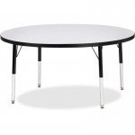 Berries Elementary Height Color Edge Round Table 6433JCE180