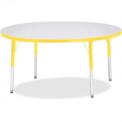 Berries Elementary Height Color Edge Round Table 6433JCE007