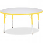 Berries Elementary Height Color Edge Round Table 6433JCE007