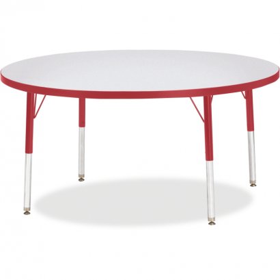 Berries Elementary Height Color Edge Round Table 6433JCE008