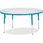 Berries Elementary Height Color Edge Round Table 6433JCE005