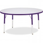 Berries Elementary Height Color Edge Round Table 6433JCE004