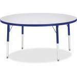 Berries Elementary Height Color Edge Round Table 6433JCE003