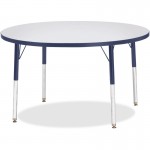 Berries Elementary Height Color Edge Round Table 6468JCE112