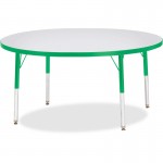 Berries Elementary Height Color Edge Round Table 6433JCE119