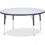Berries Elementary Height Color Edge Round Table 6433JCE112