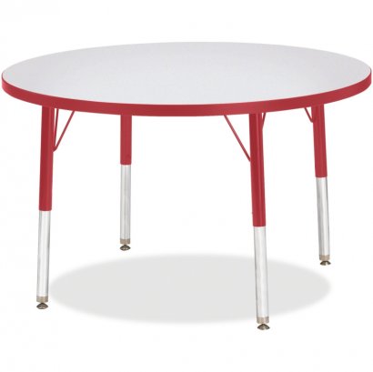 Berries Elementary Height Color Edge Round Table 6488JCE008