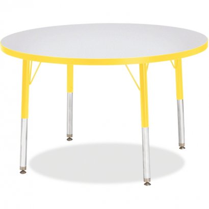 Berries Elementary Height Color Edge Round Table 6488JCE007