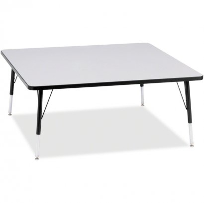 Berries Elementary Height Color Edge Square Table 6418JCE180