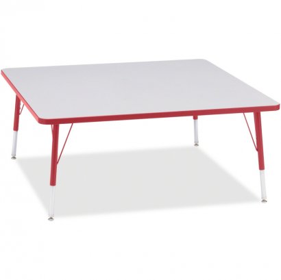 Berries Elementary Height Color Edge Square Table 6418JCE008