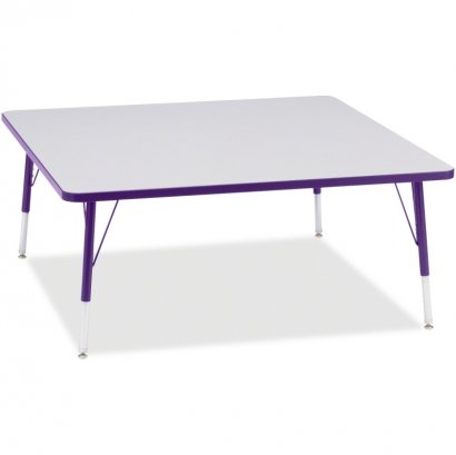 Berries Elementary Height Color Edge Square Table 6418JCE004