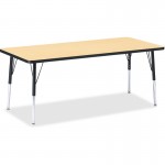 Berries Elementary Height Color Top Rectangle Table 6413JCE011