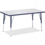 Jonti-Craft Elementary Height Color Top Rectangle Table 6478JCE112