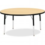 Berries Elementary Height Color Top Round Table 6433JCE011