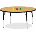 Berries Elementary Height Color Top Round Table 6433JCE210