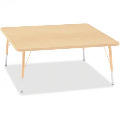 Berries Elementary Height Maple Top/Edge Square Table 6418JCE251