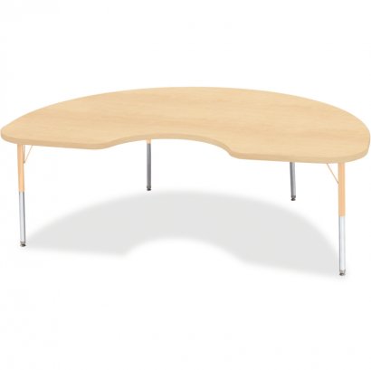 Berries Elementary Height Maple Top/Edge Kidney Table 6423JCE251