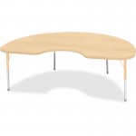 Berries Elementary Height Maple Top/Edge Kidney Table 6423JCE251